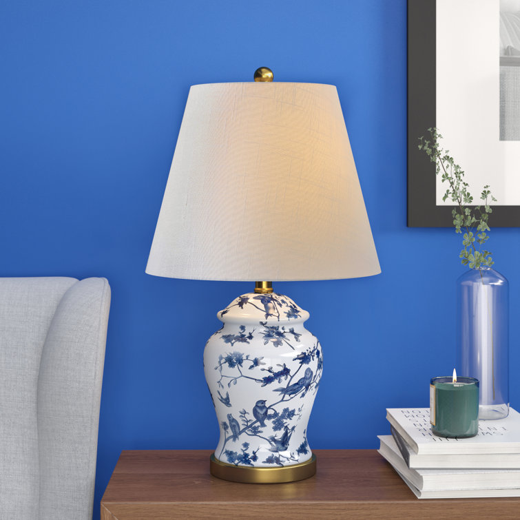 Charlton Home® Eldredge 22" Brass Gold Table Lamp & Reviews Wayfair